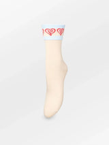 Beck Söndergaard Hearty Bam Sock Whitecap Gray