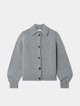 &Daughter Winny Collared Jacket in Grey
