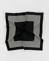 Le Scarf No.2 Black & Cream Le Scarf