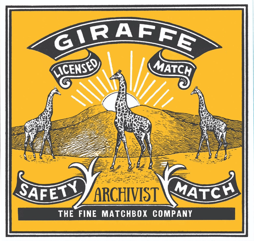 Archivist Giraffe Matches