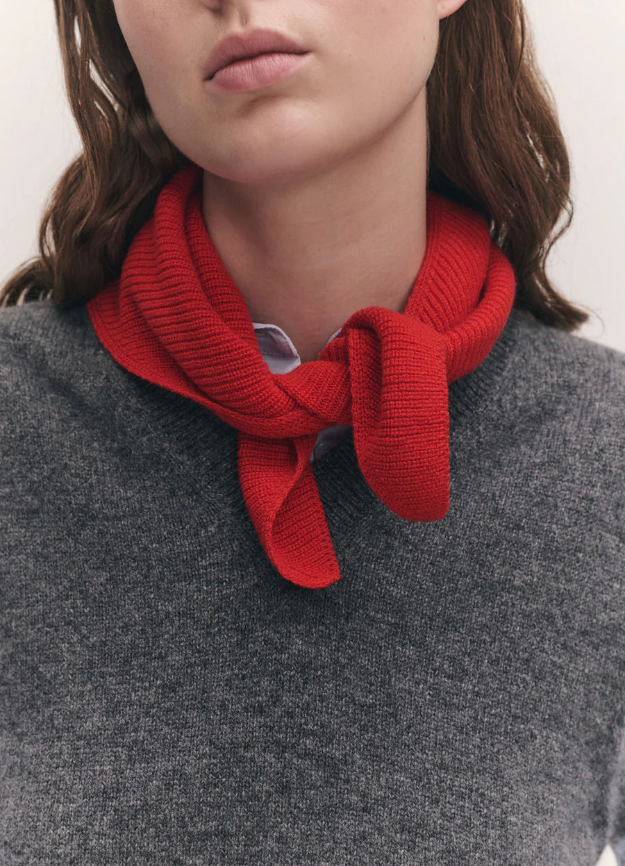 &Daughter XL Fionn Foulard in Poppy Red