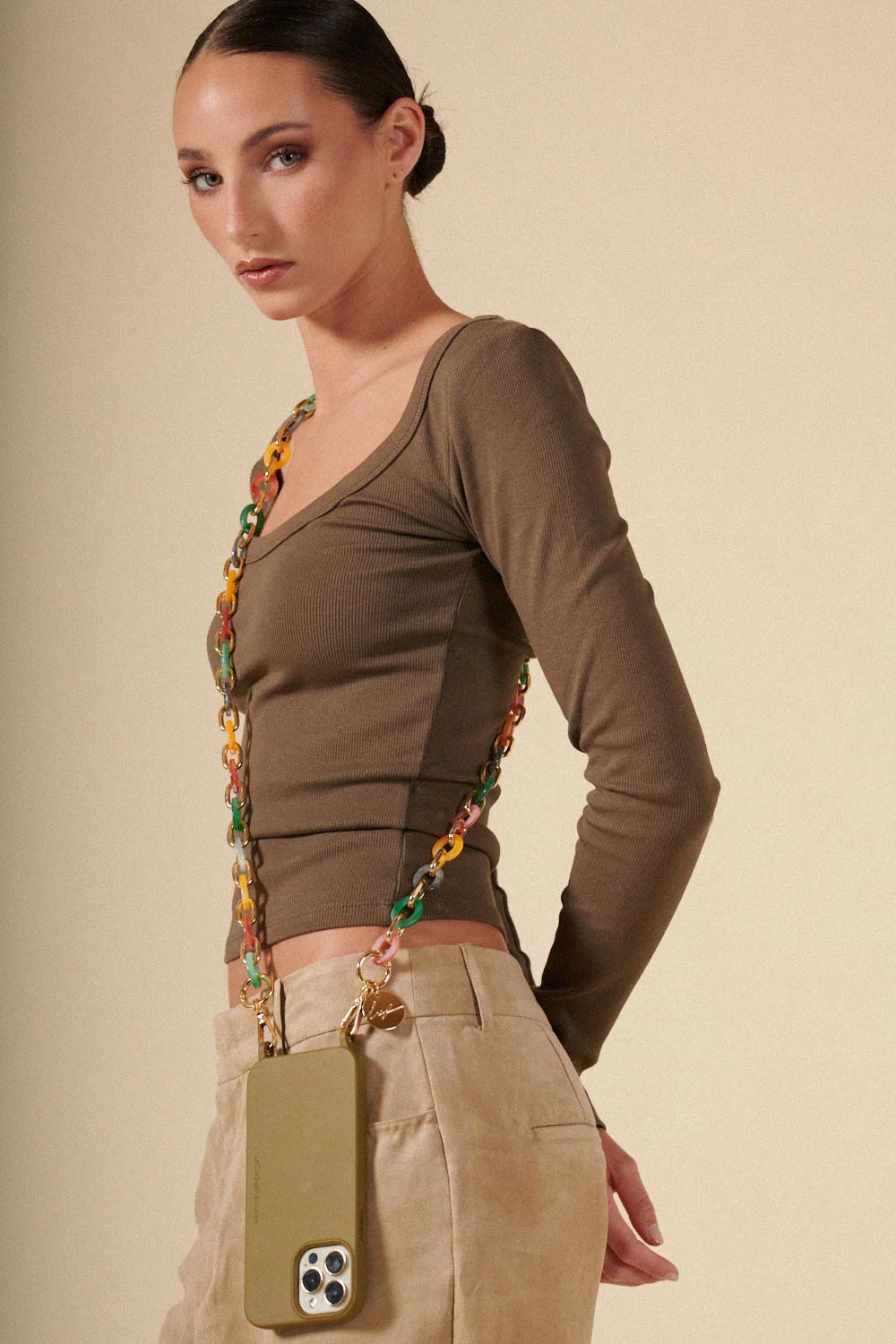 La Coque Francaise Cassy Long Chain Multicolor - Twenty Petworth