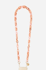 La Coque Francaise Long Pink Amber Chain - Twenty Petworth