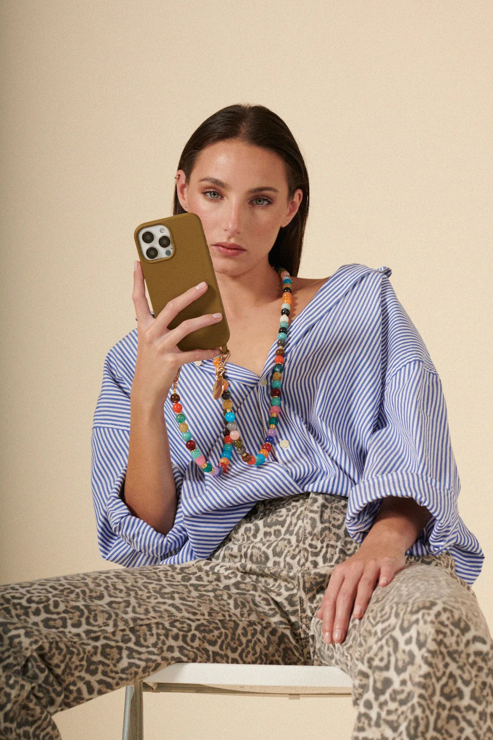 La Coque Francaise Harper Long Chain Multicolor - Twenty Petworth