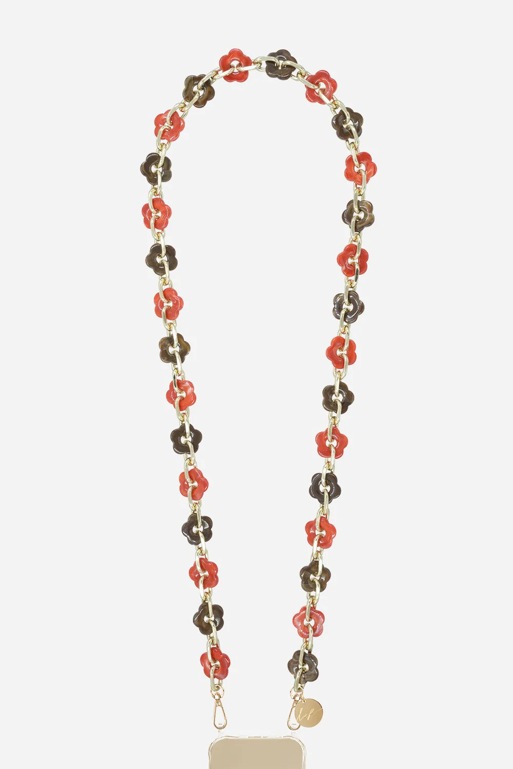 La Coque Francaise Long Chain Cassy Marron - Twenty Petworth