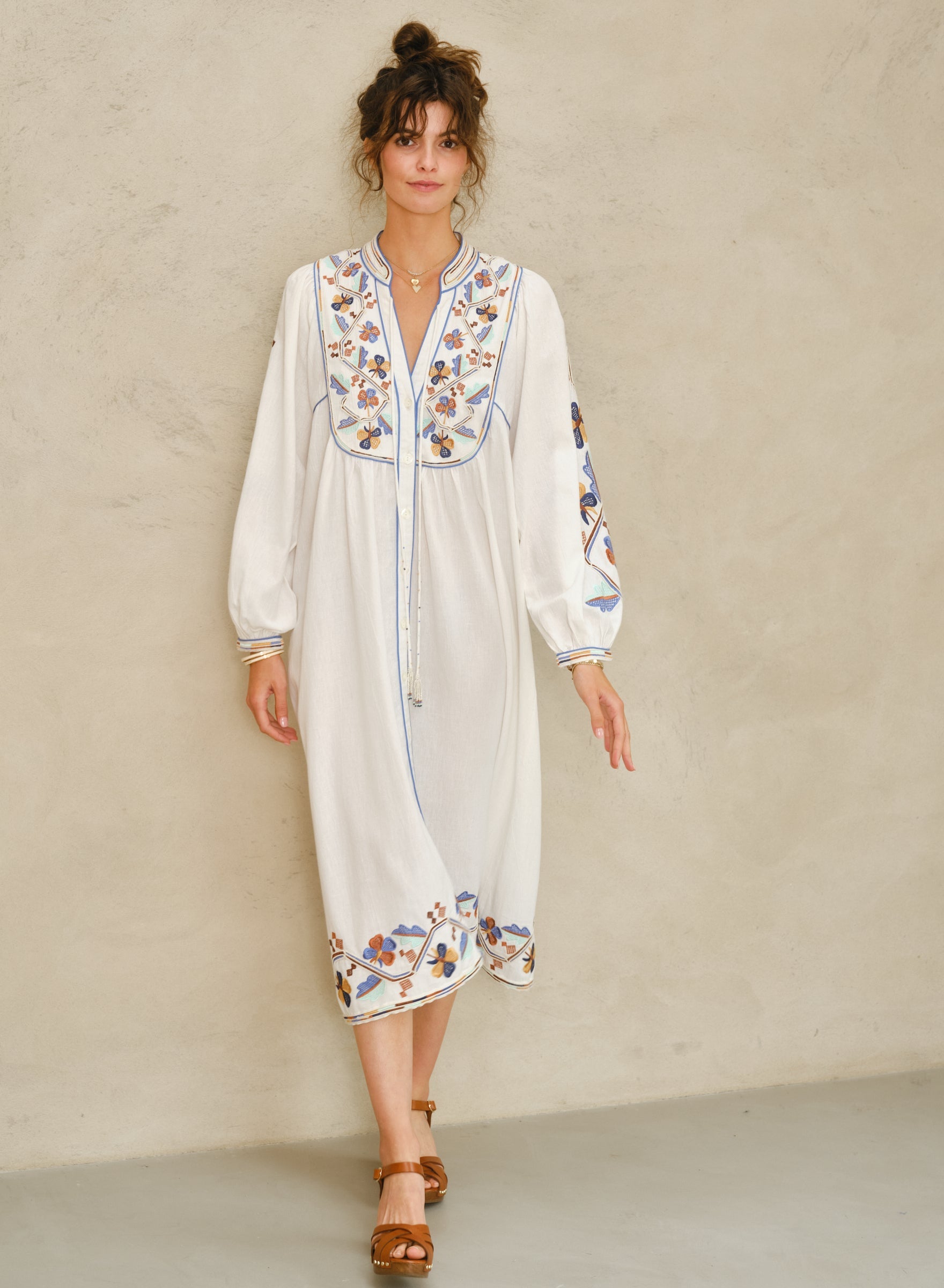 Mabe Arielle Embellished Tunic M.A.B.E