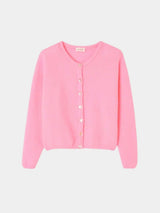 American Vintage Vitow Cardigan Melange Rose American Vintage