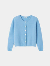 American Vintage Vitow Cardigan Aura Melange Blue American Vintage