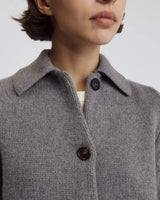 &Daughter Winny Collared Jacket in Grey