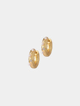 Anni Lu Gem in a Hoop Earrings Gold - Twenty Petworth