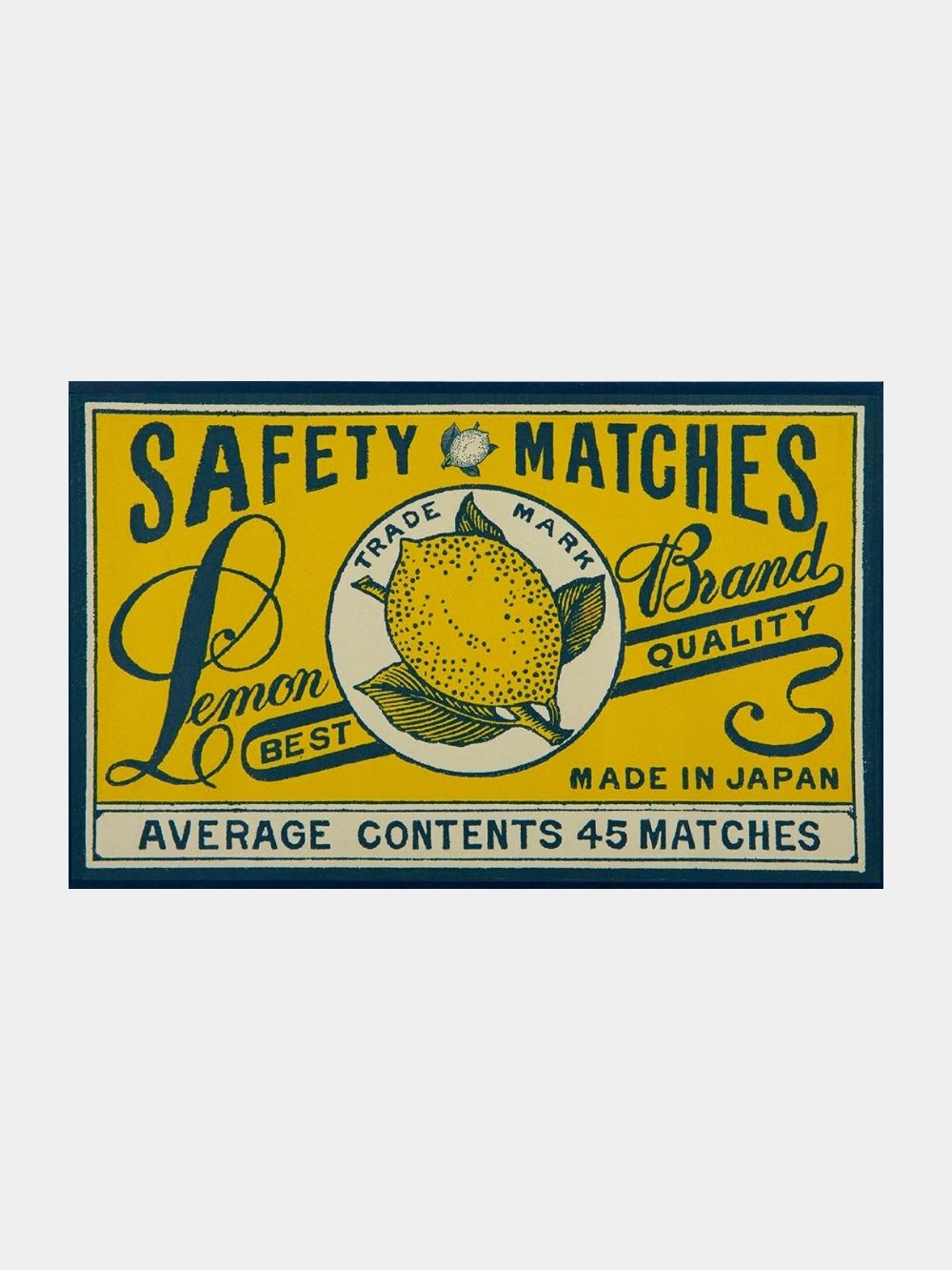 Archivist Lemon Giant Matches