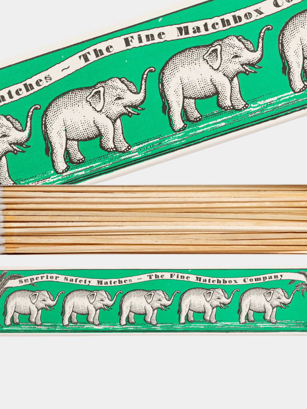 Archivist Green Elephants Long Matches - Twenty Petworth