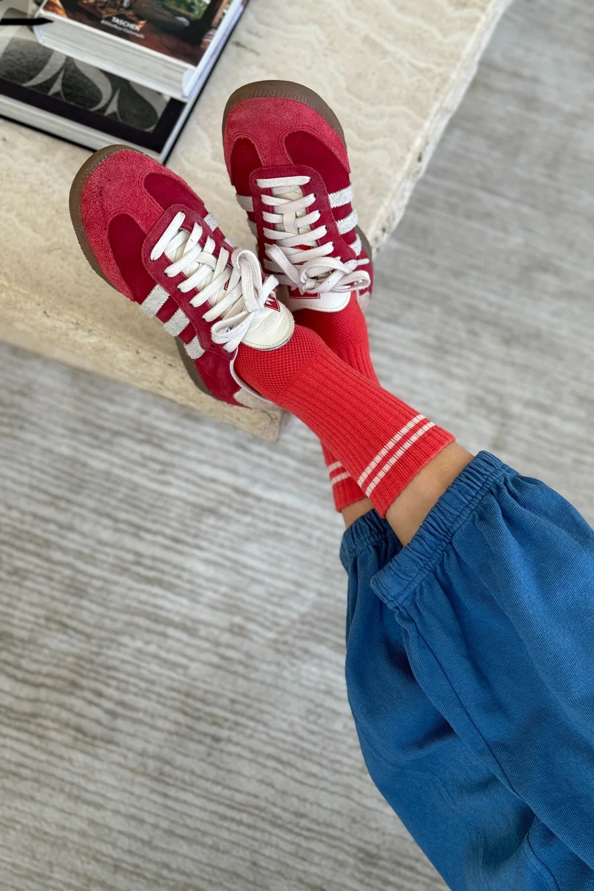 Le Bon Shoppe Boyfriend Socks Coral Le Bon Shoppe