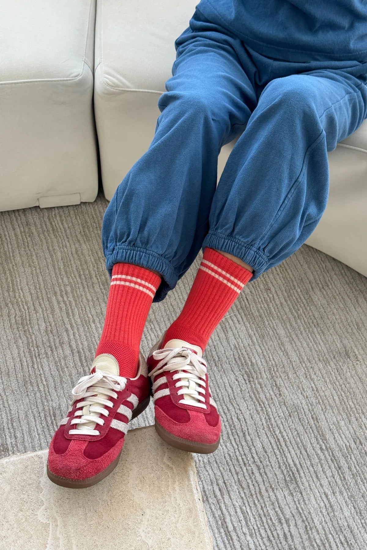 Le Bon Shoppe Boyfriend Socks Coral Le Bon Shoppe