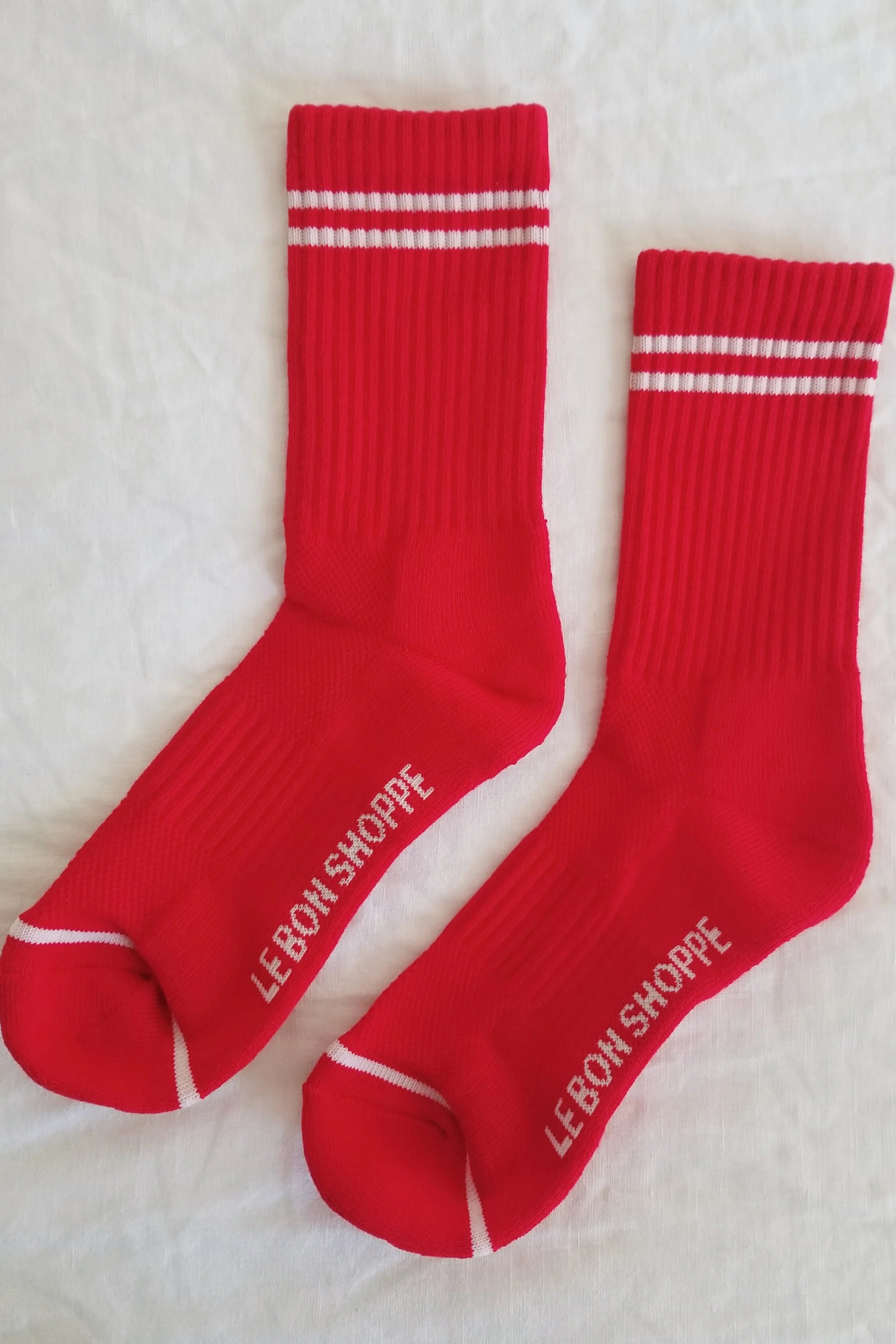 Le Bon Shoppe Boyfriend Socks Red Le Bon Shoppe