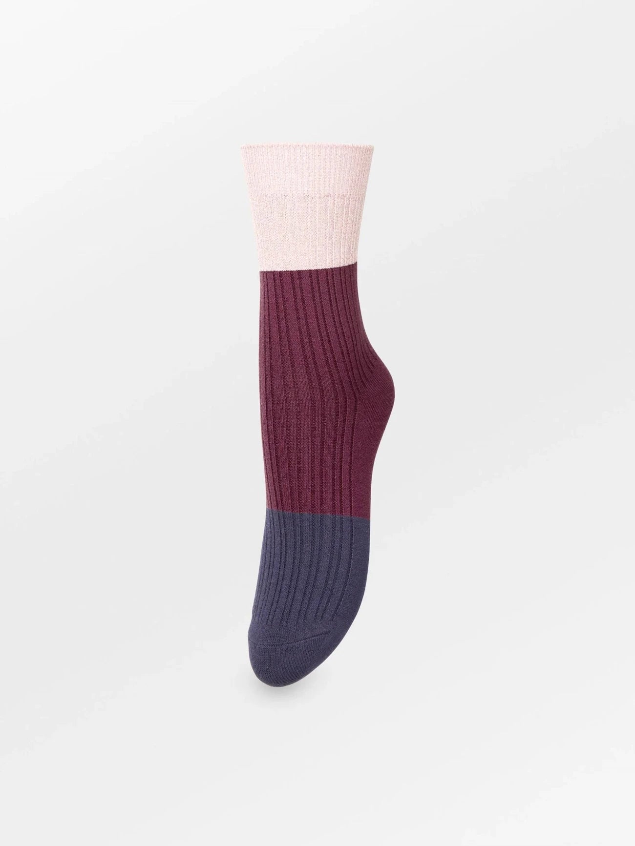 Beck Söndergaard Colourblock Bam Sock Graystone Blue