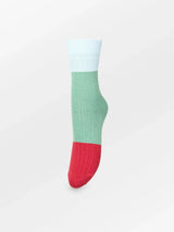 Beck Söndergaard Colourblock Bam Sock Iceberg Green