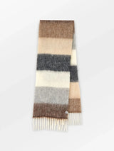 Beck Söndergaard Strada Tilda M Scarf Rain Drum Brown