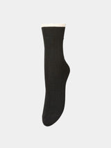 Beck Söndergaard Sporty Scallop Sock Black Melange