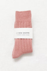 Le Bon Shoppe Classic Cashmere Socks Pink - Twenty Petworth