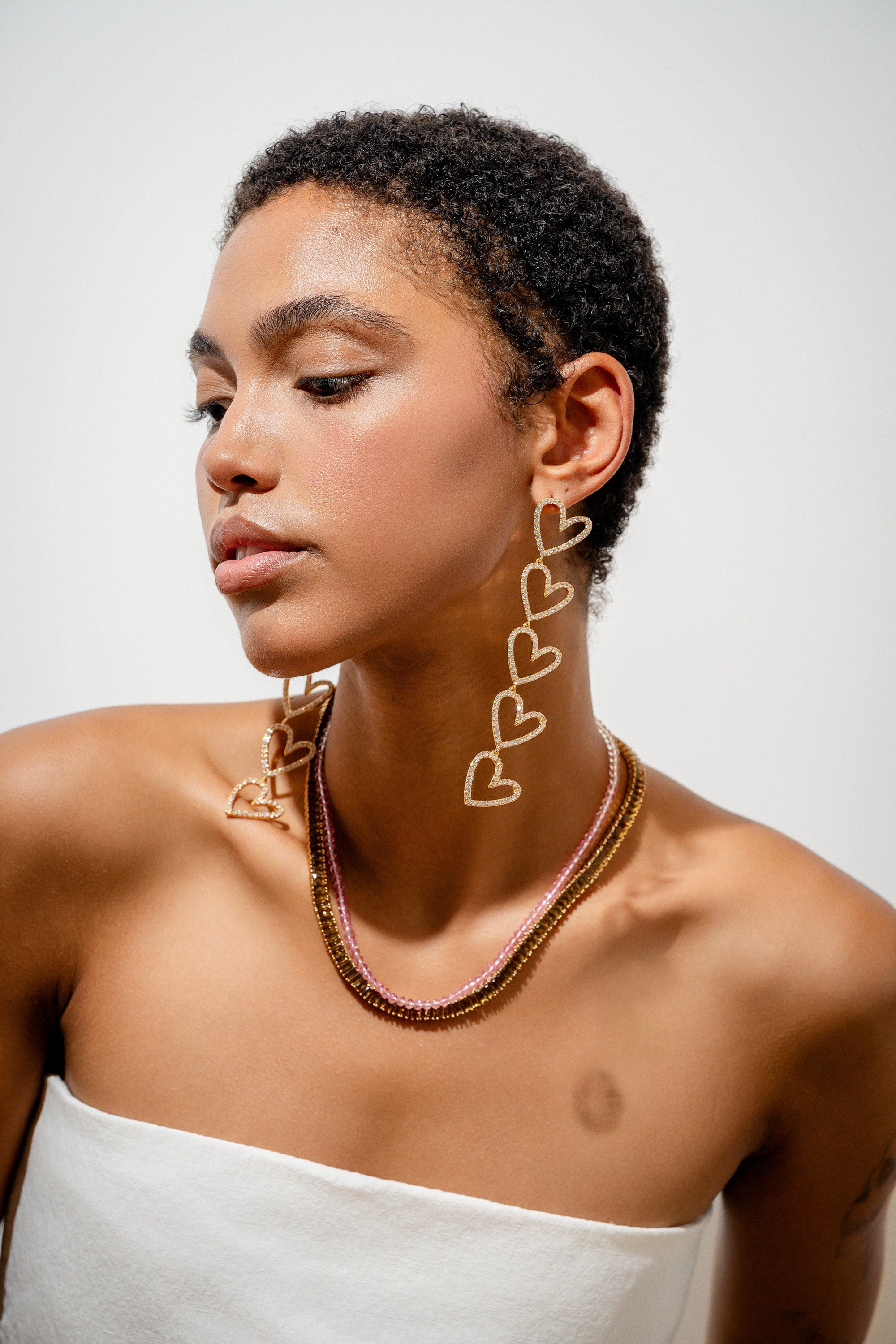 Crystal Haze Candy Floss Necklace Sunrise - Twenty Petworth