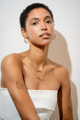 Crystal Haze SISTER Baguette Necklace - Twenty Petworth