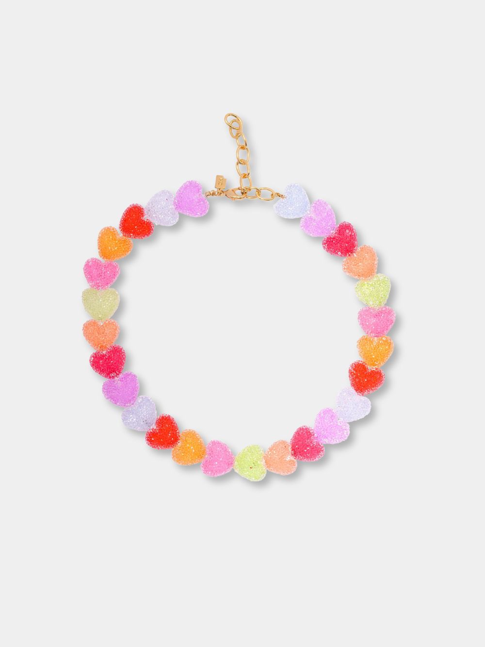 Crystal Haze Jelly Heart Necklace - The Store By Twenty