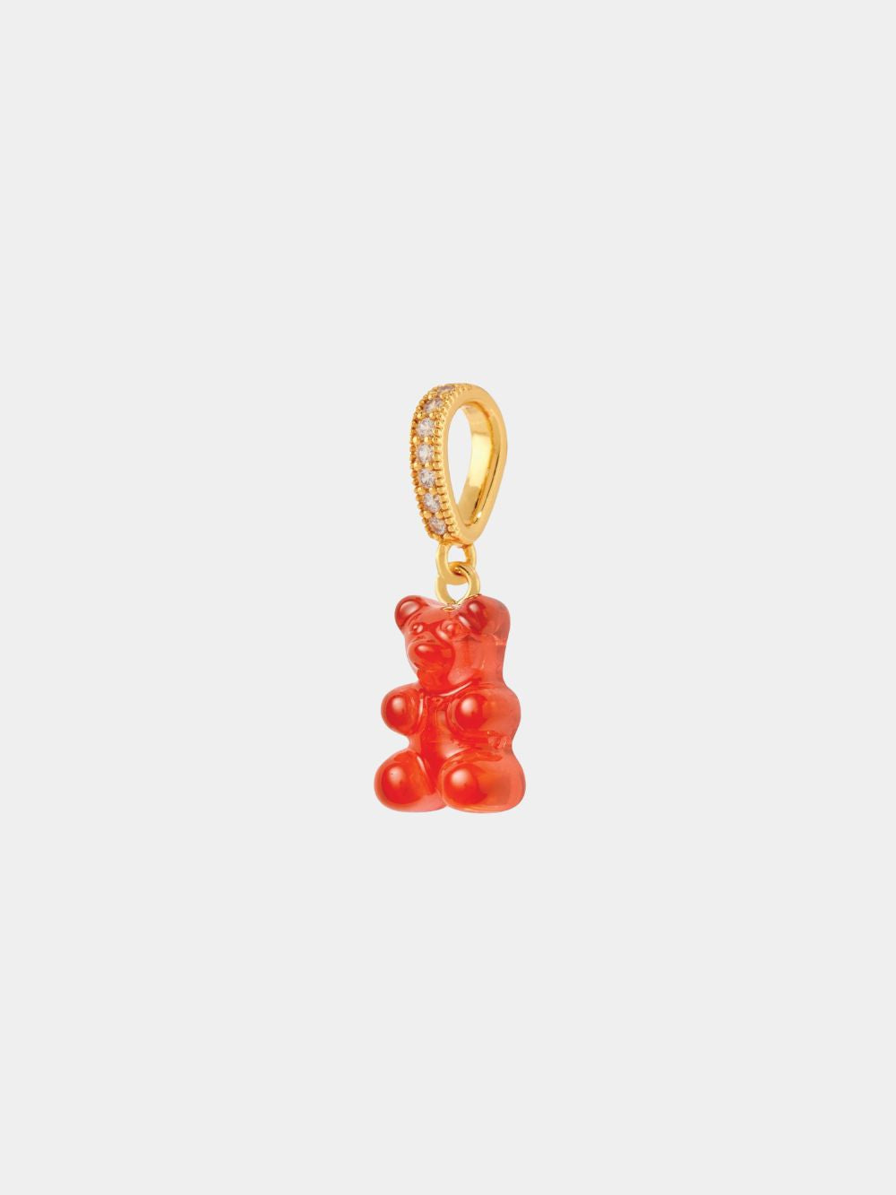 Crystal Haze Nostalgia Bear Pave Connector Jelly Red - Twenty Petworth
