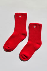 Le Bon Shoppe Cloud Socks Scarlet Heart