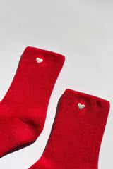 Le Bon Shoppe Cloud Socks Scarlet Heart