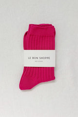 Le Bon Shoppe Her Socks Fuchsia Le Bon Shoppe