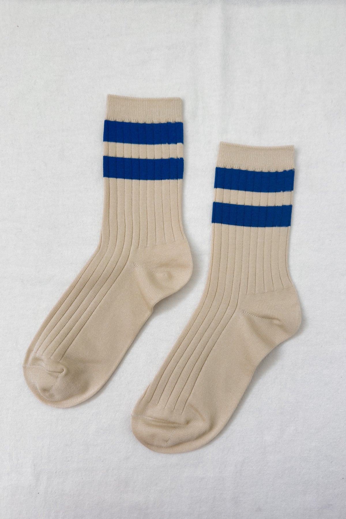Le Bon Shoppe Her Varsity Socks Azure Le Bon Shoppe