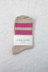 Le Bon Shoppe Her Varsity Socks Taffy Le Bon Shoppe