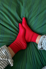 Le Bon Shoppe Her Socks in Classic Red Le Bon Shoppe