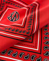 Le Scarf Paisley Scarf Red Le Scarf