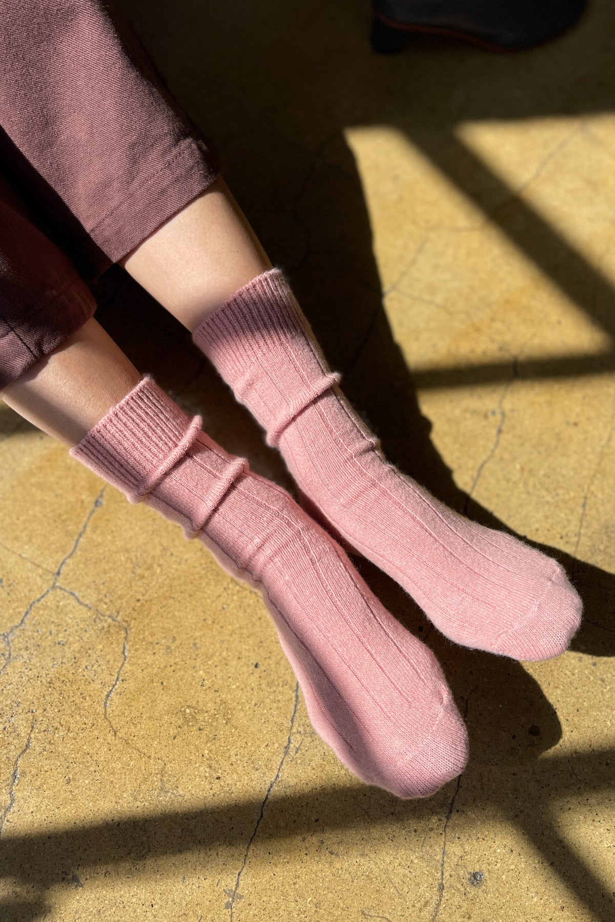 Le Bon Shoppe Classic Cashmere Socks Pink - Twenty Petworth
