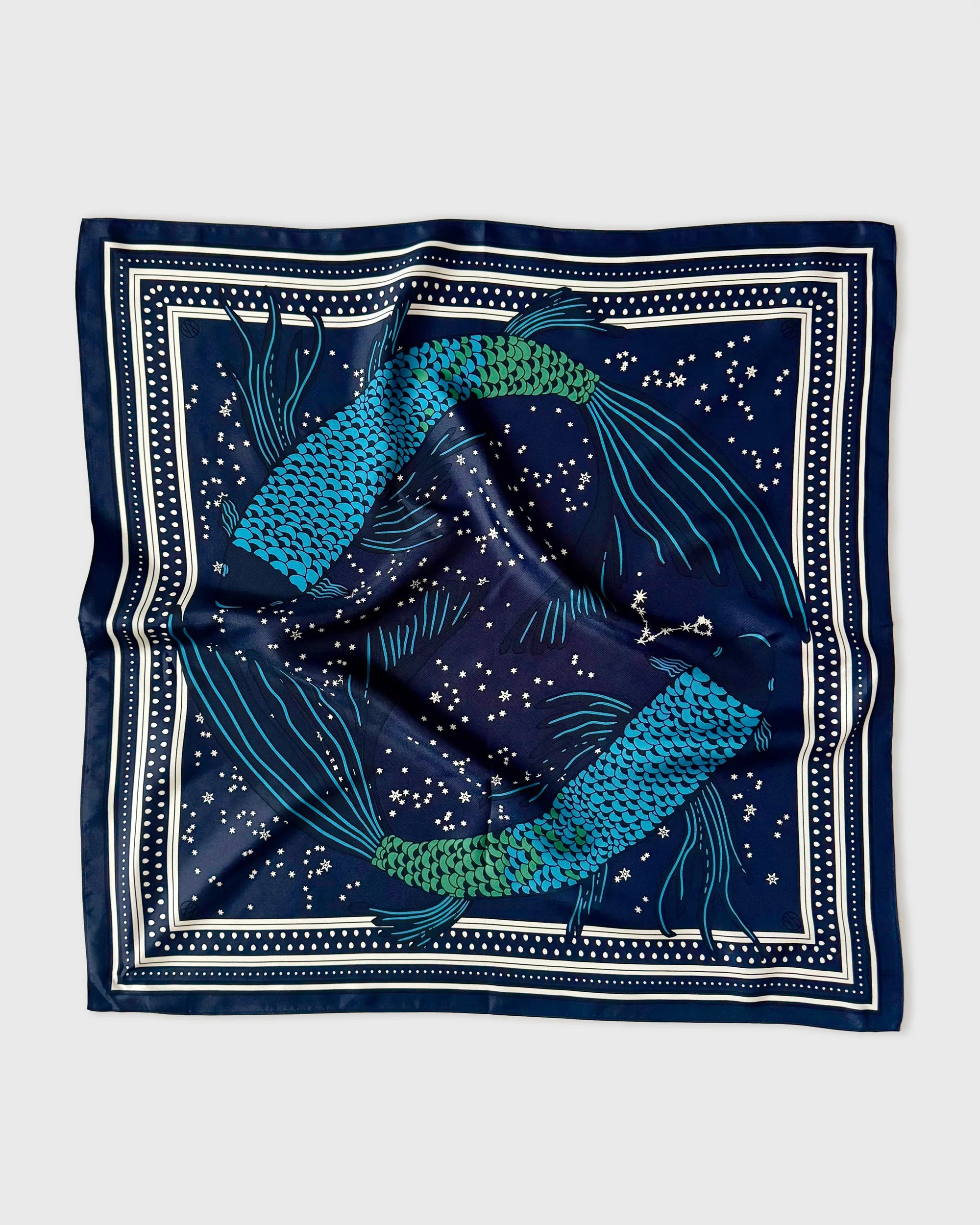 Le Scarf Pisces Scarf Navy