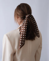 Le Scarf Polkadot Milk Chocolate