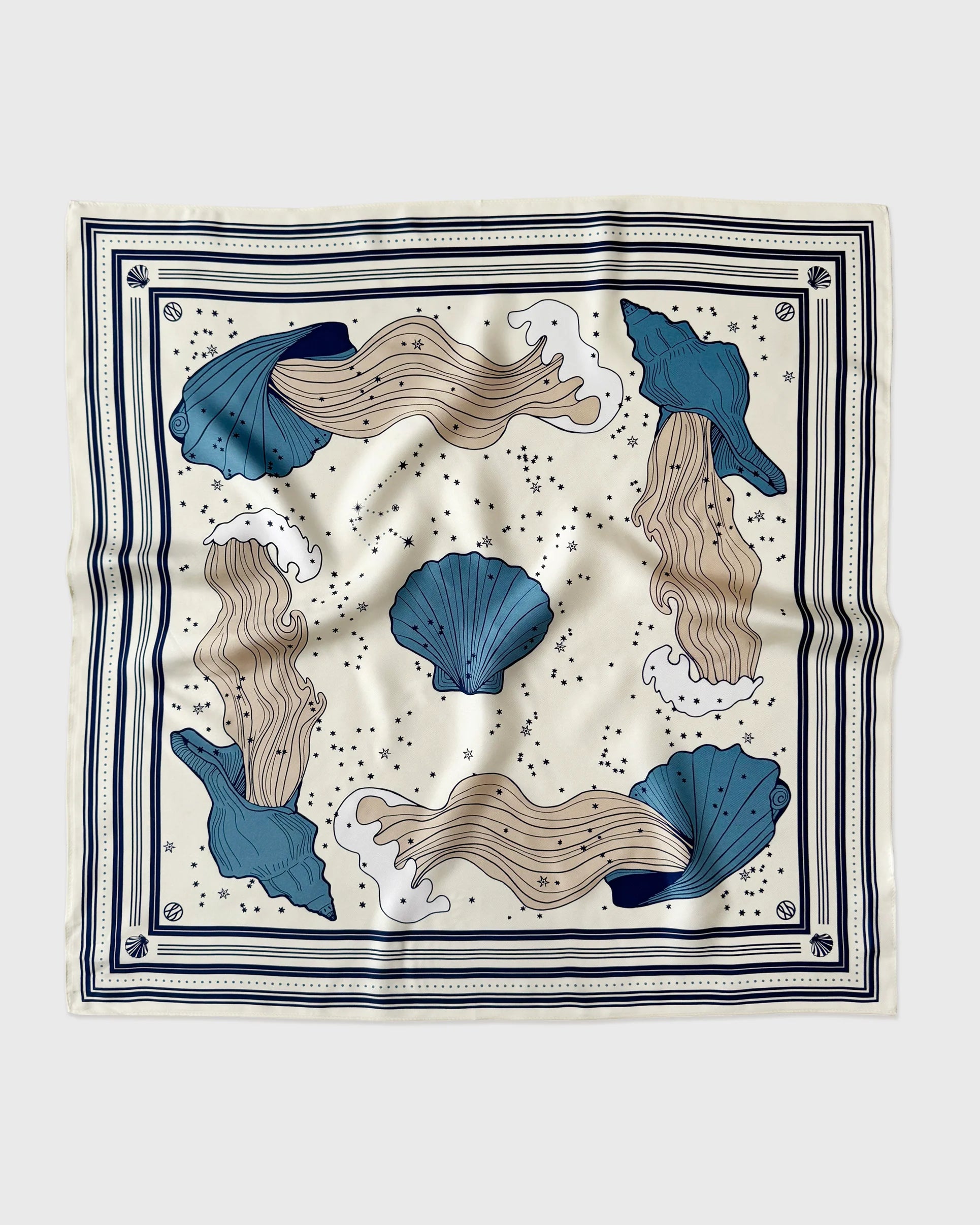 Le Scarf Aquaries Scarf Cream