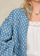 Mabe Jena Quilted Jacket Blue
