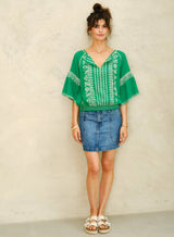 Mabe Lena Top Green M.A.B.E