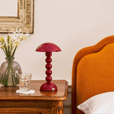 Addison Ross Bobbin Rechargeable Lamp Cherry