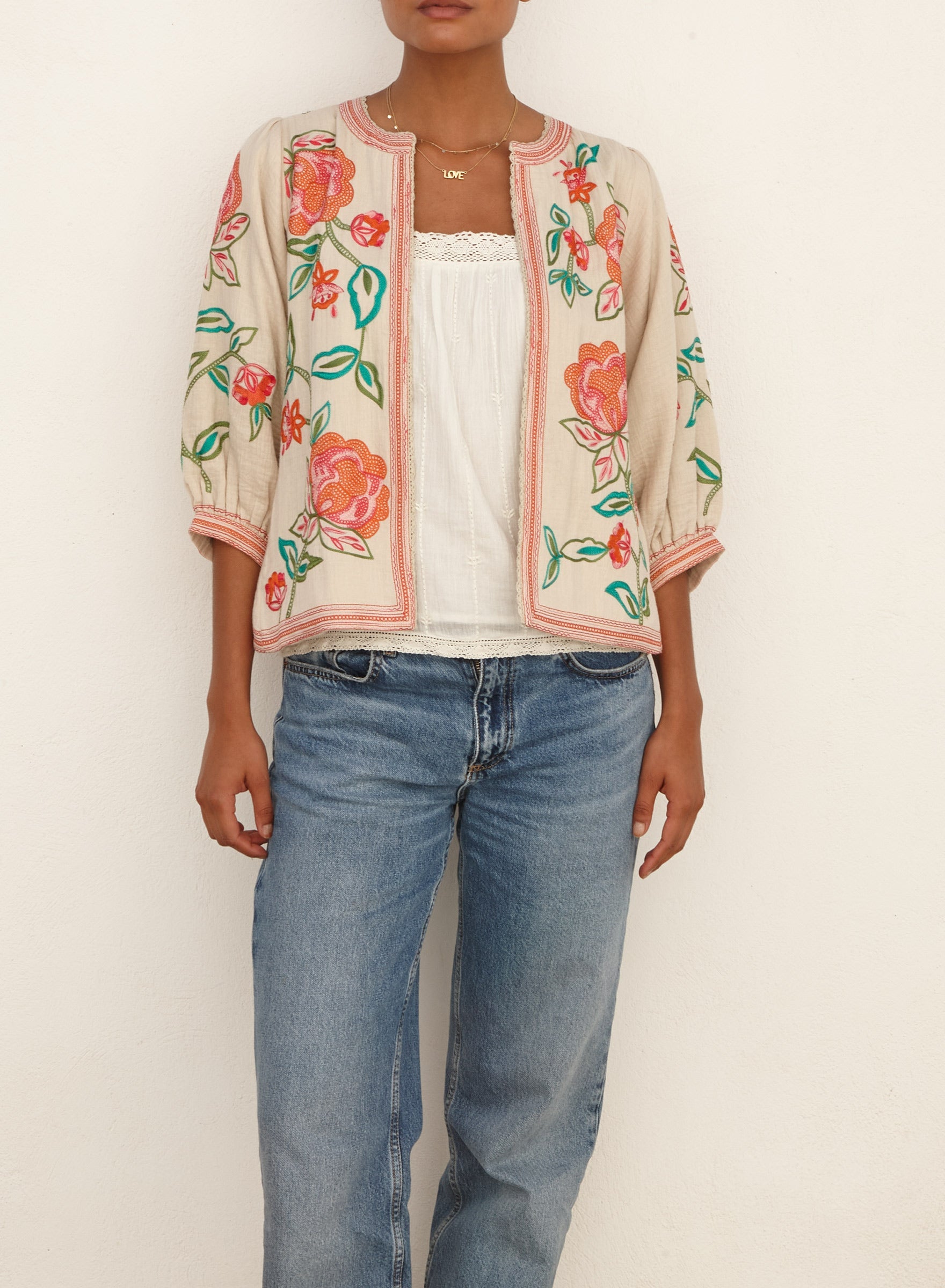 Mabe Lucia Embellished Jacket Multi M.A.B.E