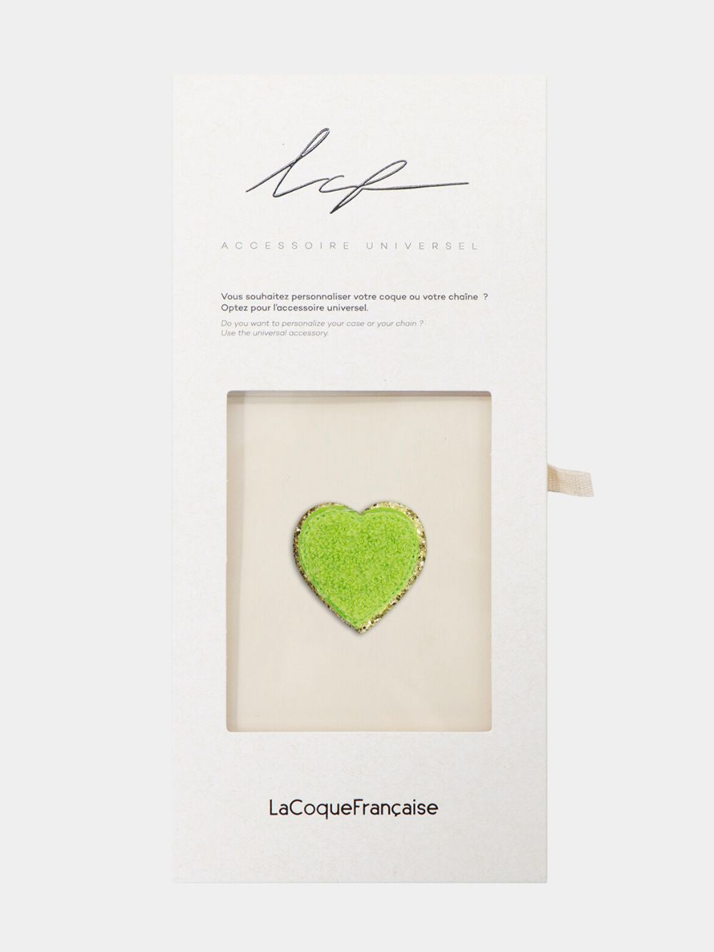 La Coque Francaise Green Heart Patch - Twenty Petworth