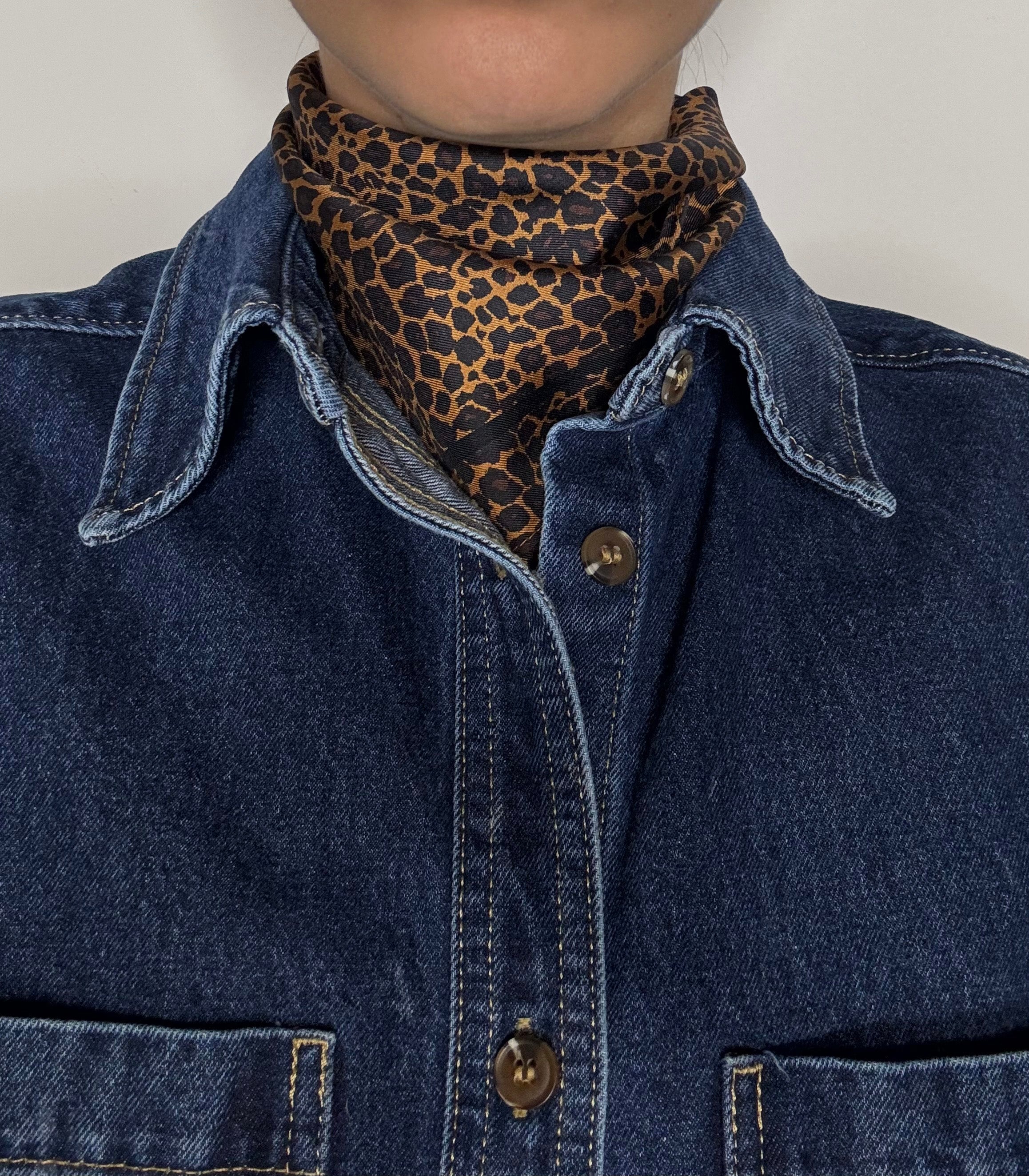 Le Scarf Leo Scarf Brown Le Scarf
