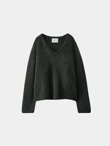 Lisa Yang Margareta Sweater in Brushed Olive - Twenty Petworth