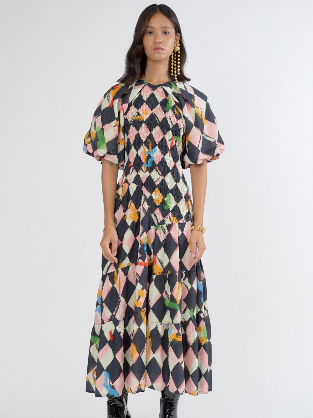Lovebirds Tegal Dress Multi Lovebirds