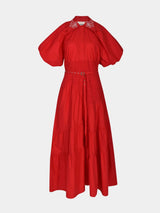 Lovebirds Claudia Dress in Scarlet Lovebirds