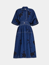 Lovebirds Oslo Dress Cerulean Lovebirds