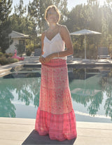 Mabe Esti Maxi Skirt Pink